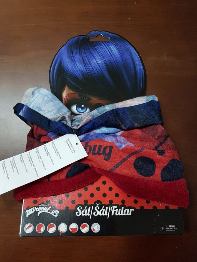 nuevo. braga de cuello polar LADYBUG