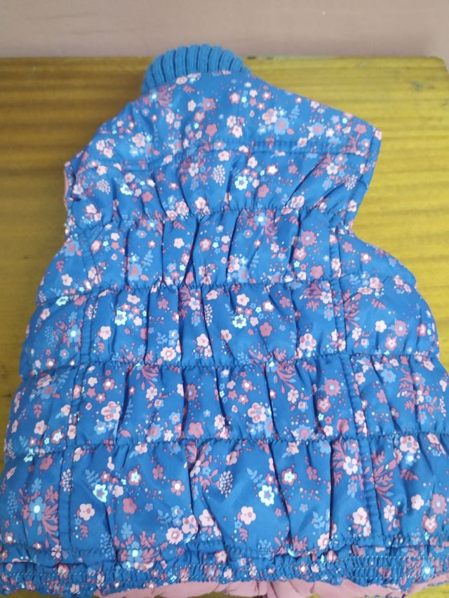 chaleco reversible 12 meses