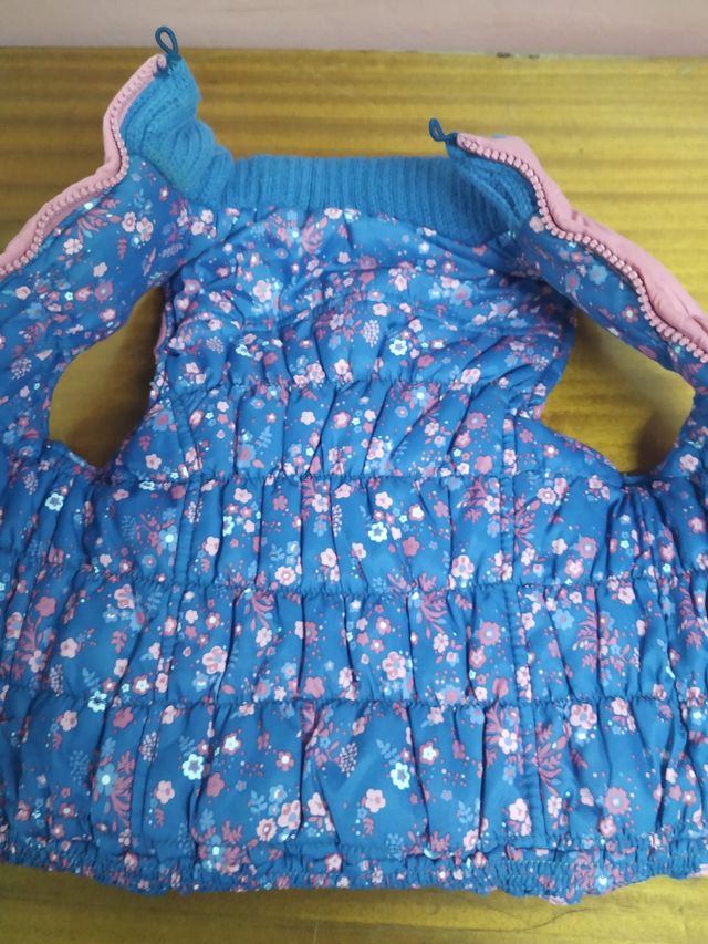 chaleco reversible 12 meses