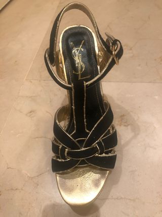 sandalias tribute ysl