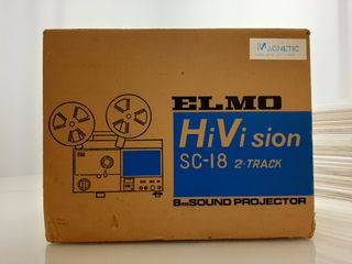 ELMO HiVision SC-18 2-Track 8㎜ PROJECTOR Proyector ELMO HiVision SC-18 2 Track 8 mm de Segunda mano por 210
