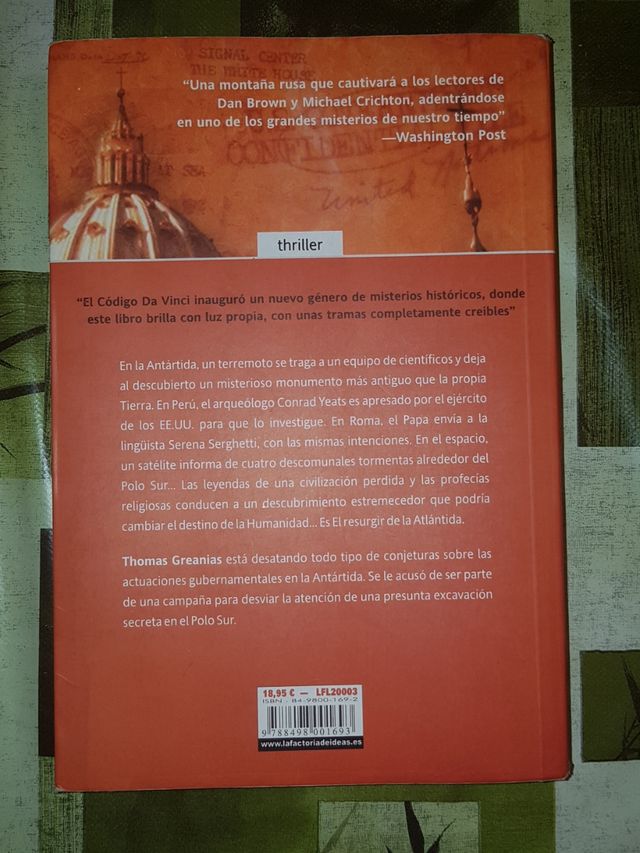 El resurgir de la Atlántida.