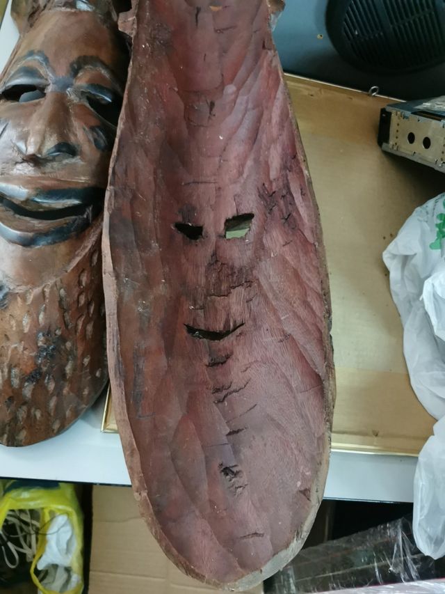 Mascaras de madera talla