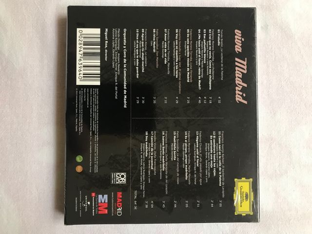 2 CDs MADRID  viva Madrid