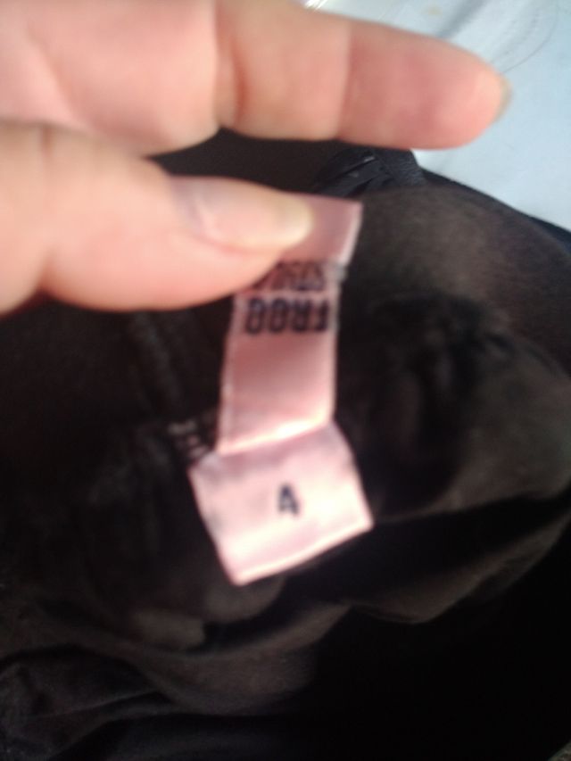 falda vuelo negra tull