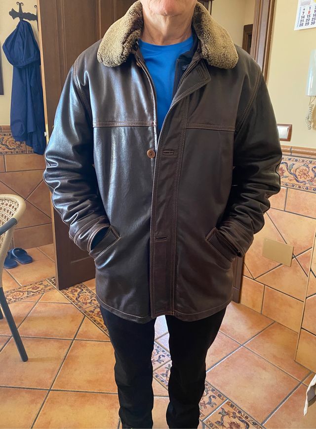 Chaqueta de piel