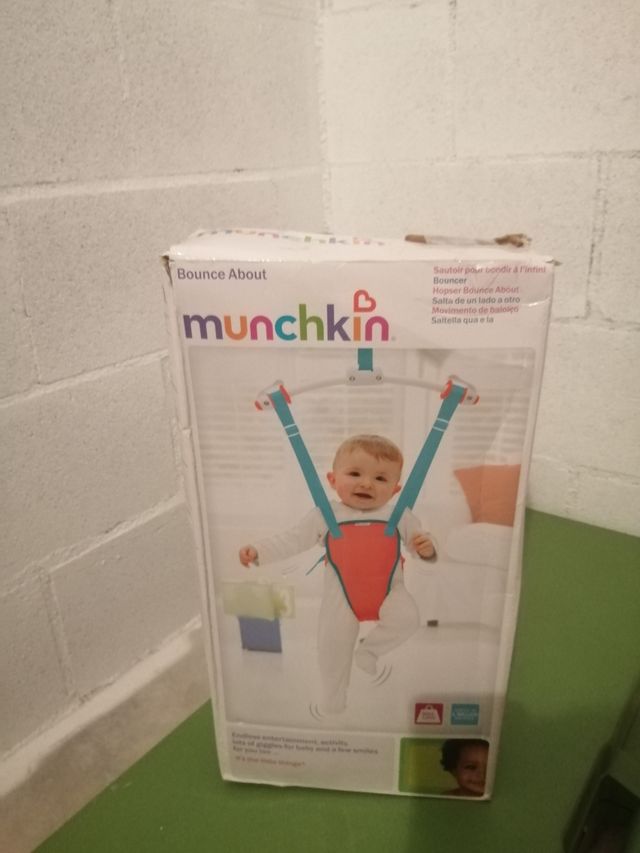 arnés saltador para bebés nuevo sin utilizar
