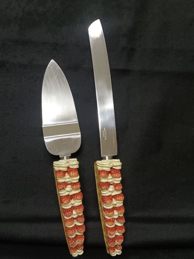 Bandeja cristal y servidores repostería grande