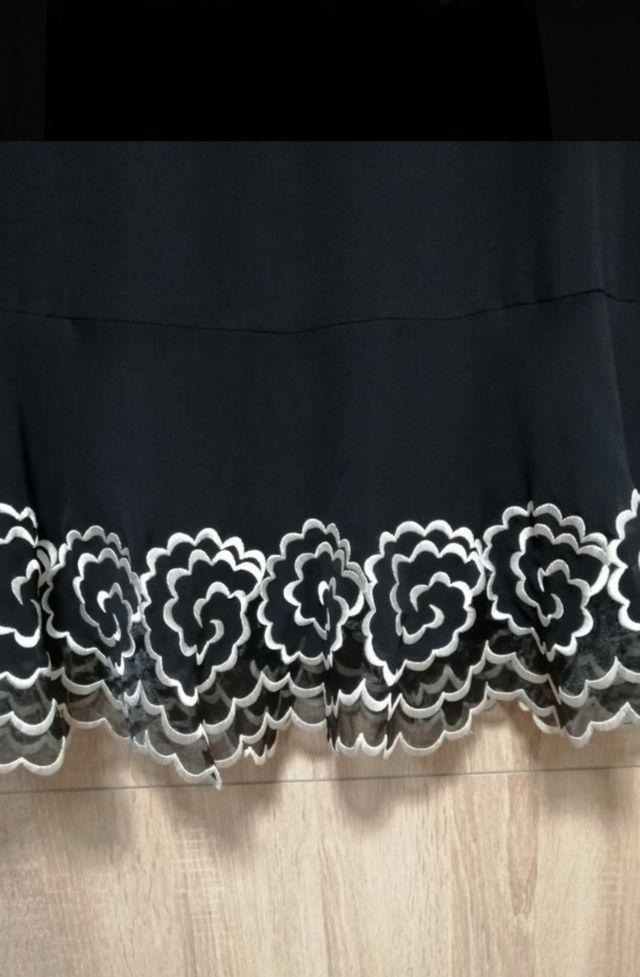 Falda larga elegante