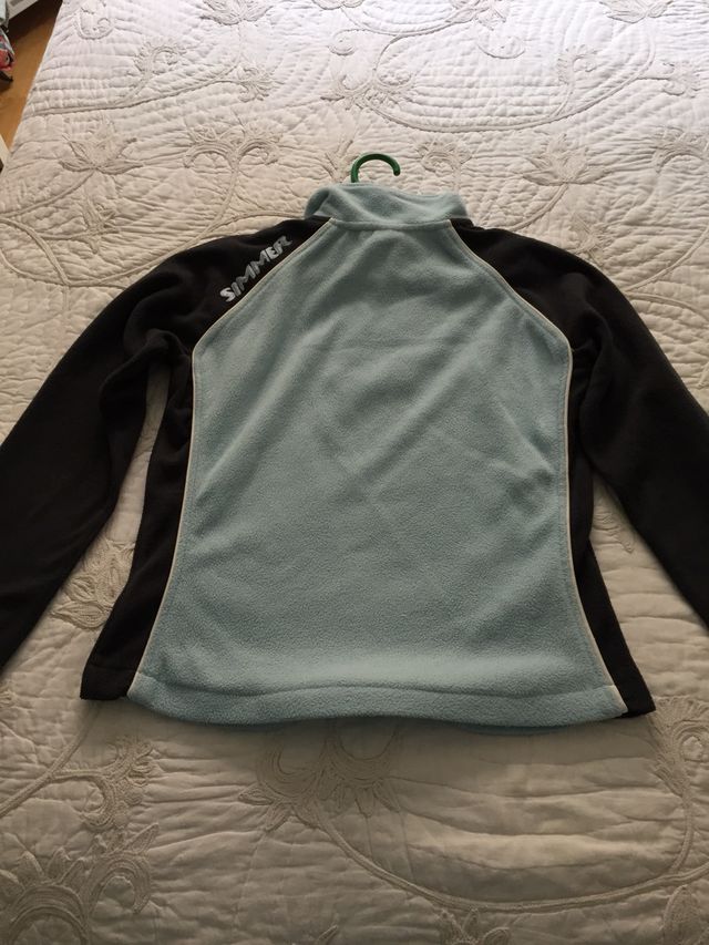 sudadera Forro polar en azules chica tM Simmer