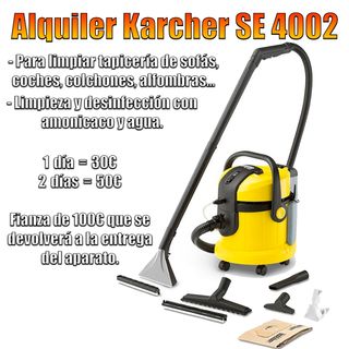 Alquiler Karcher SE 4002. de segunda mano por 30 EUR en Madrid en WALLAPOP