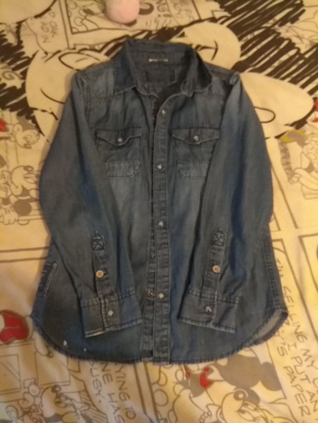 Camisa vaquera niño