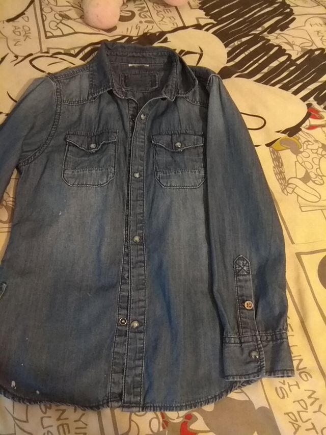 Camisa vaquera niño