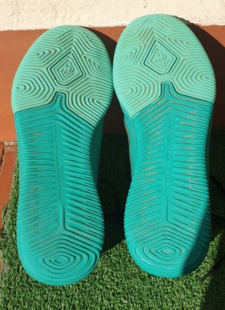 Zapatillas Nike Mercurial CR7 verdes T- 37.5 de segunda mano por 10 EUR en  Mollet del Vallès en WALLAPOP