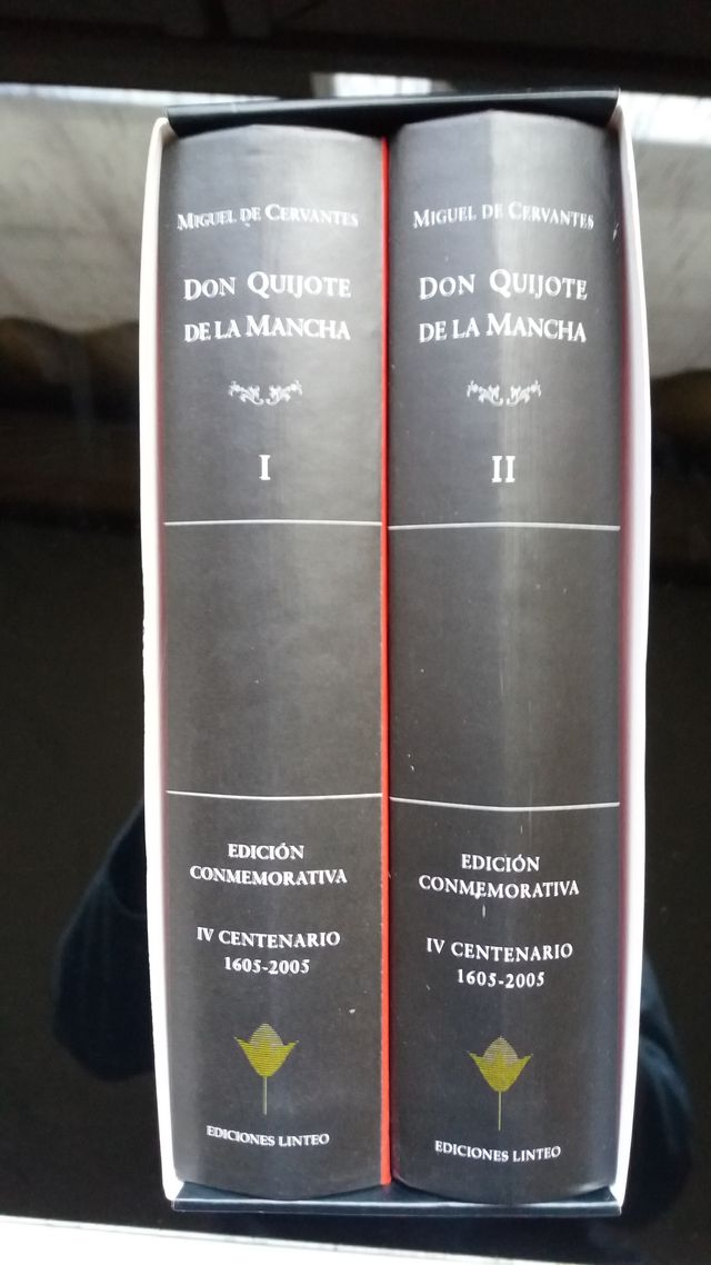 Quijote (2 tomos) Ed conmemorativa IV centenario