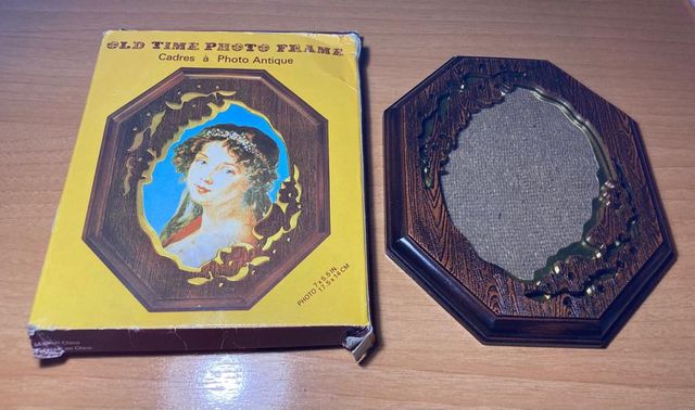 Marco de fotos, imitando antiguo