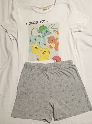 Pijama Pokemon talla 13-14 Zara de segunda mano por 5 EUR en El Prat de  Llobregat en WALLAPOP