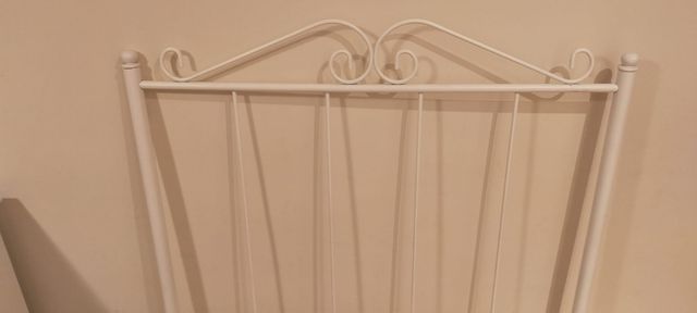 cabecero forja blanco