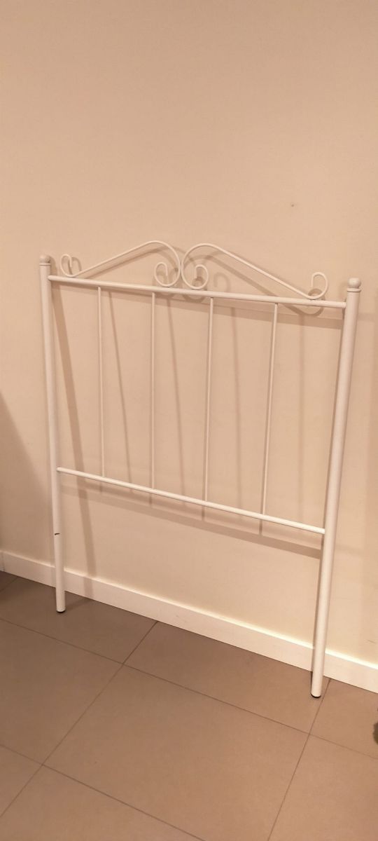 cabecero forja blanco