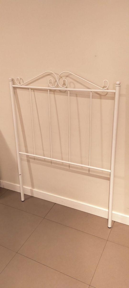 cabecero forja blanco