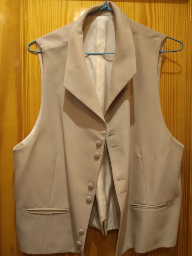 chaleco de traje nuevo talla L