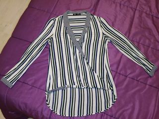 Blusa Zara trf de segunda mano en WALLAPOP Preciosa Camisablusa mujer t.XS Zara Trafaluc de segunda