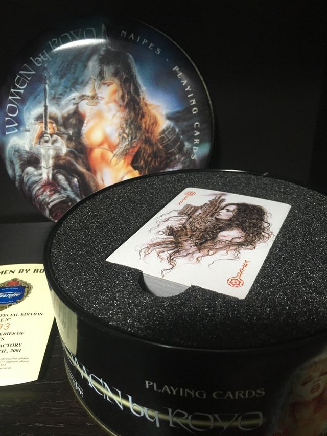 Cartas póker Luis Royo
