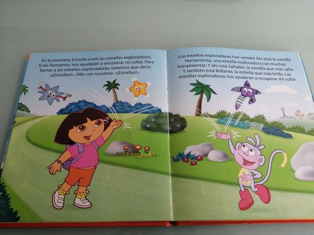 Dora escala la montaña Estrella