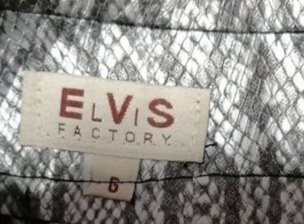 Falda tipo piel Elvis