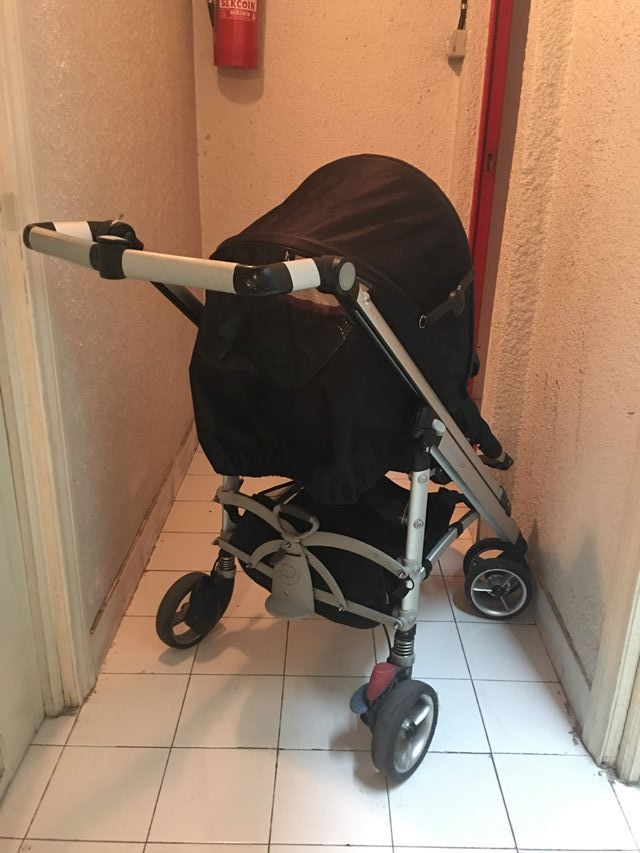 conjunto coche y silla bbconfort