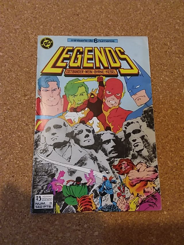 Legends COMPLETA DC Comics  Zinco