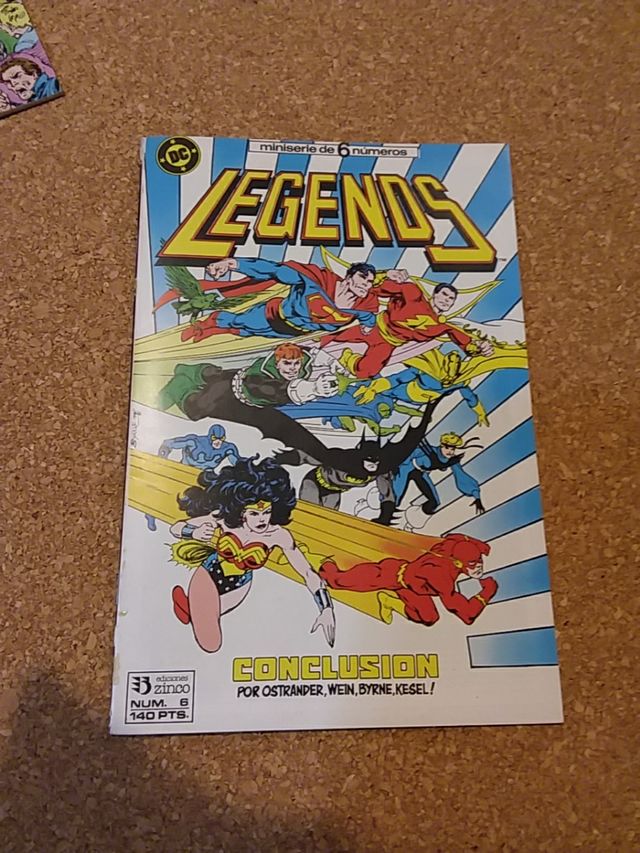 Legends COMPLETA DC Comics  Zinco