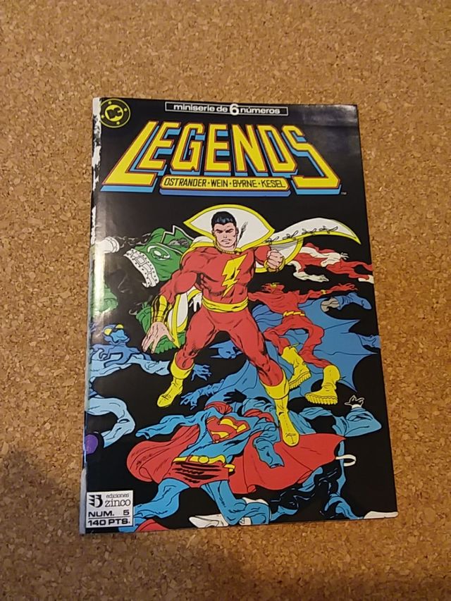 Legends COMPLETA DC Comics  Zinco