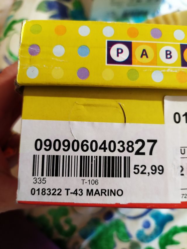 Zapatos niño número 27