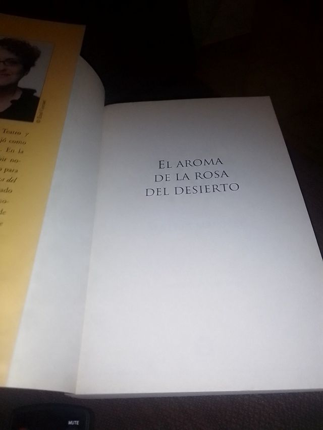 El aroma de la rosa del desierto