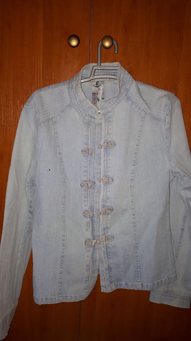 cazadora tejana mujer