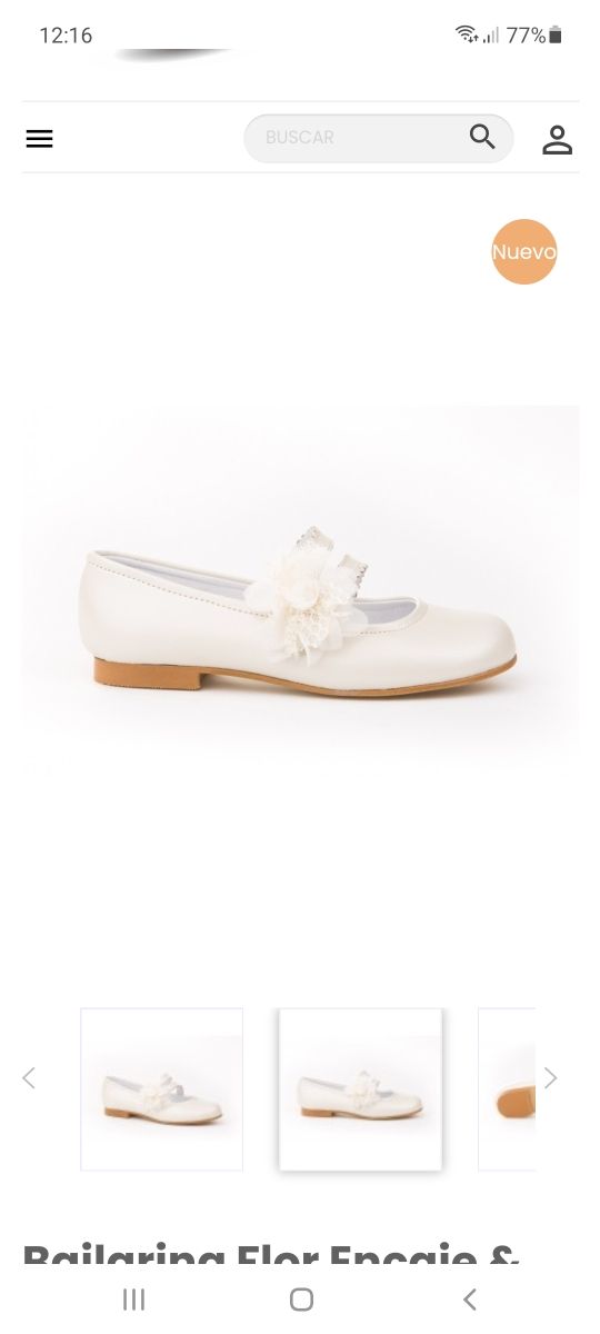 Zapatos de comunión 