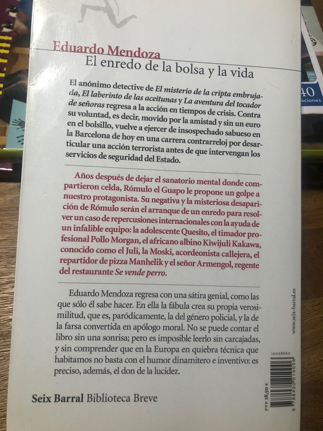 El enredo de la bolsa y la vida