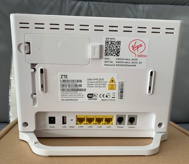 Router ZXHN F680