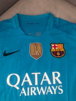 camiseta barcelona celeste