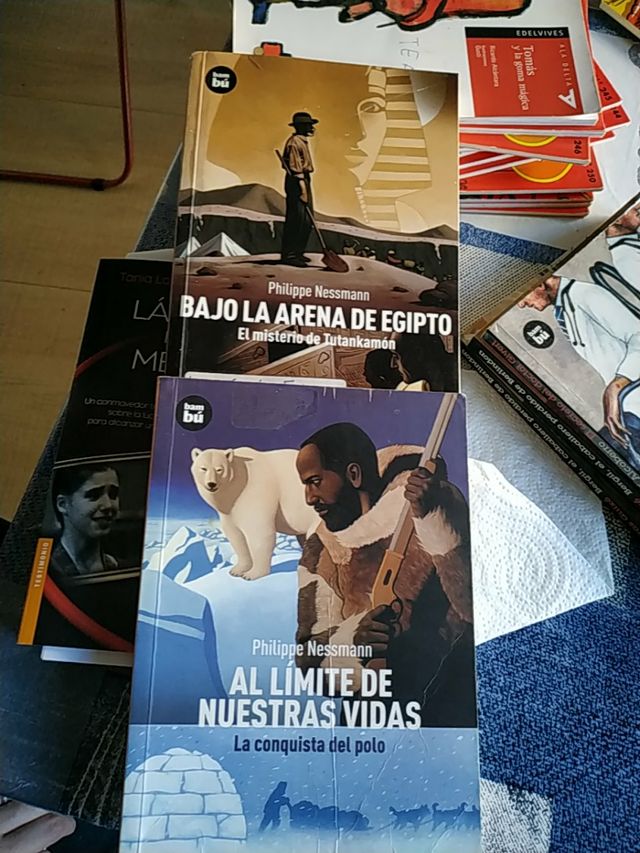 libros de bambú. pack o por separado.