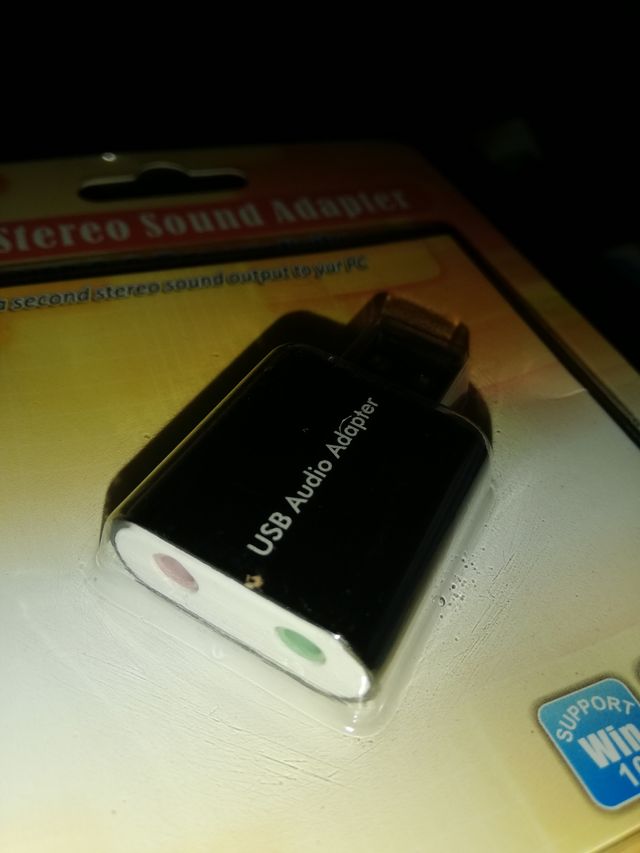 Adaptador sonido