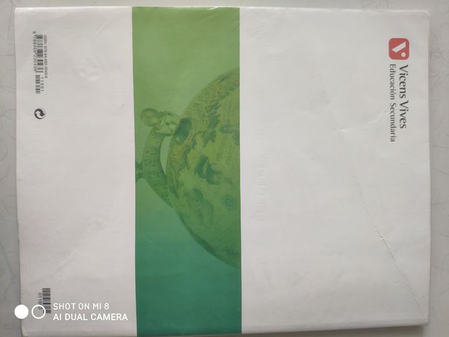 libro Geografía e historia 3  ESO Vicent vives