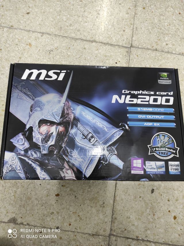 tarjeta gráfica msi NB 200
