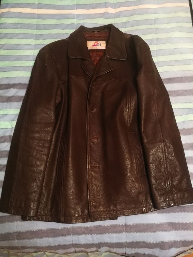 chaqueta de cuero