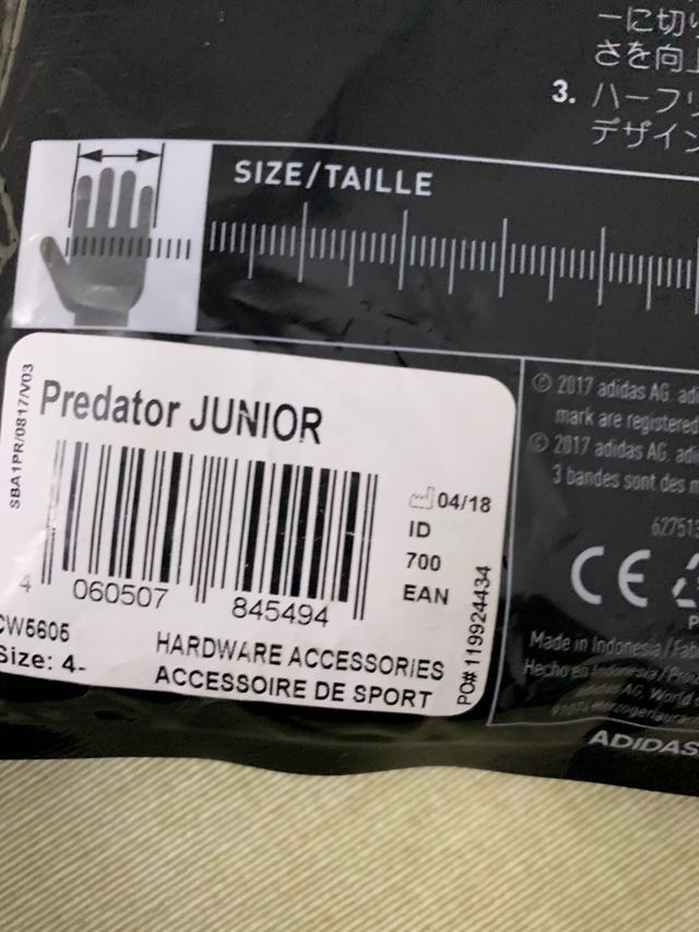 Guantes Adidas T 4,5