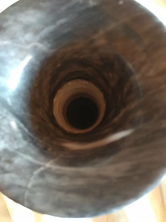 Jarrón de marmol decoración