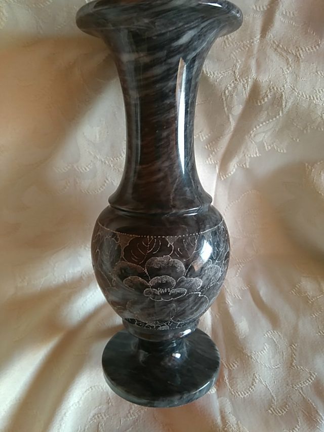 Jarrón de marmol decoración