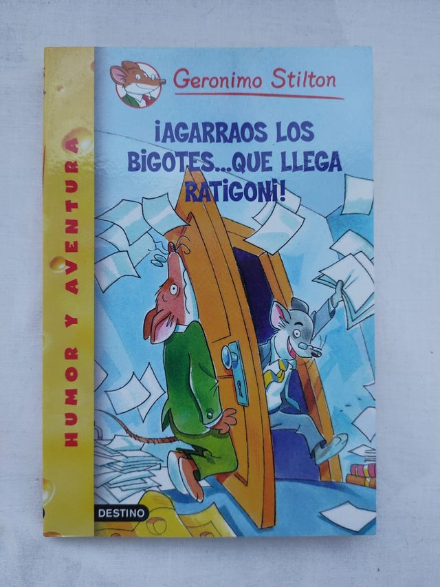 Libro Gerónimo Stilton 15 ¡Agarraos los bigotes...