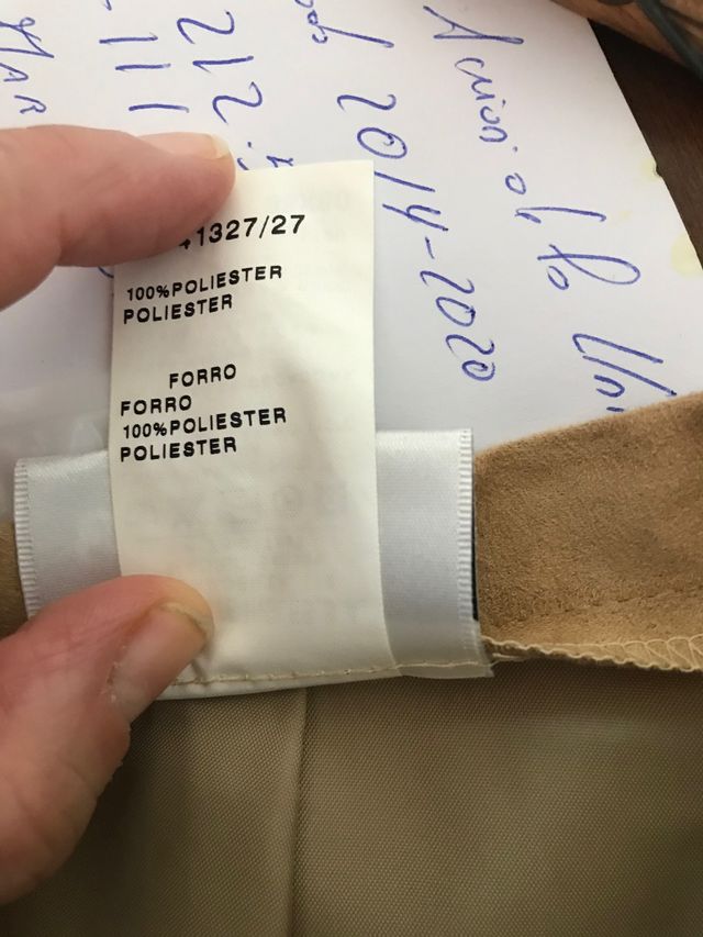 Falda De Piel de Melocotón